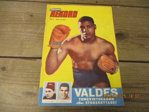 Tidningen REKORD Nr 7-1959, Lagbild Majornas IK