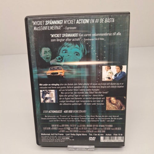 Fruktan är mitt vapen - Alistair Mac Region 2, DVD-Film, Svensk text, Fint skick