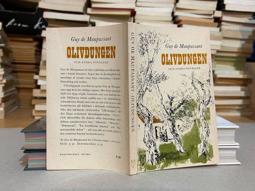 Olivdungen och andra noveller av Guy de Maupassant, bok, Very good