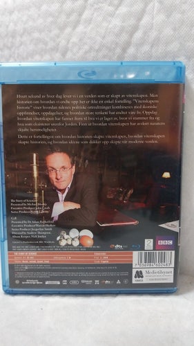 Vetenskapens historia The Story Of Science Blu-Ray (Norsk utgåva / Svensk text)