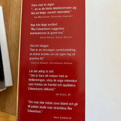Himlen är en plats på jorden - Åke Edwardson, 2001