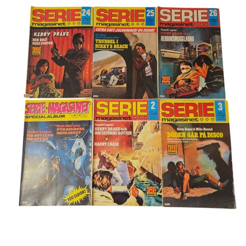 Seriemagasinet - 12 st 1978-1980