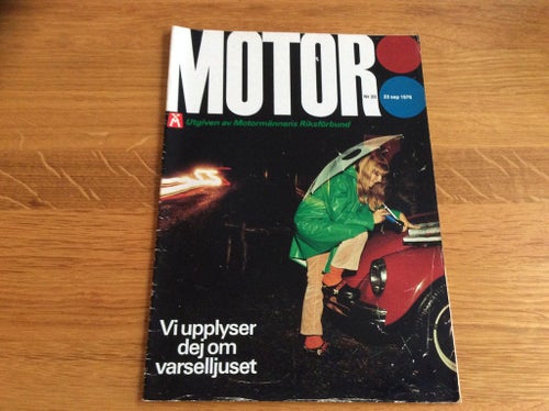 Motor Nr 20 1976 Honda Gold Wing 1000,T Ford,Alfasud Sprint,Räddningfordon ?