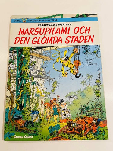 Marsupilami  Och Den Glömda Staden ! Första utgåva !