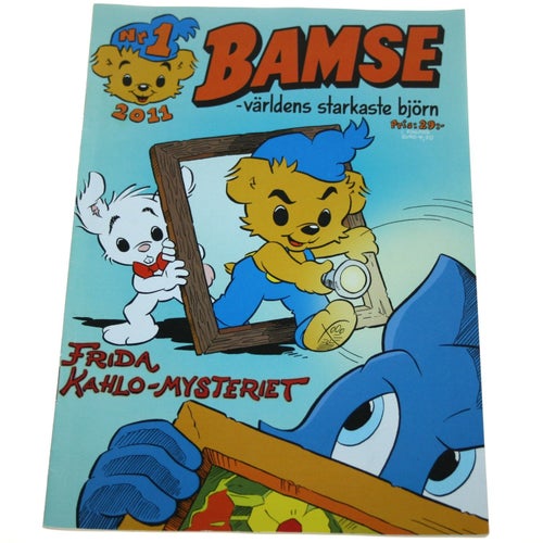 Bamse - 2011 - NR 1 - Frida Kahlo-mysteriet
