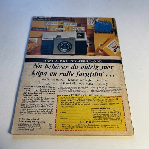 Spion 13 nr 8 1968, samlarex! FN