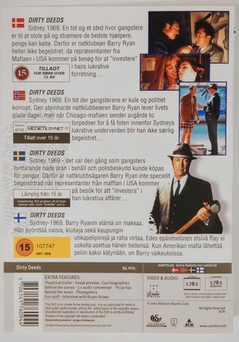 Dirty Deeds - DVD med bla John Goodman & Sam Neill