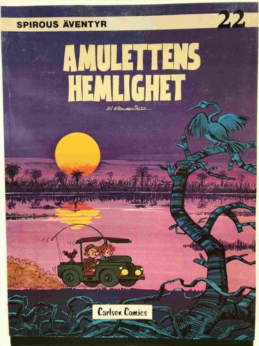 Spirou - 22. Amulettens hemlighet. Oläst
