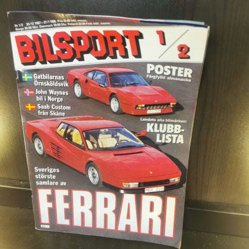 Bilsport 1/2 1987/1988