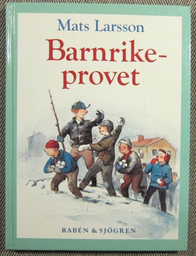 Barnrikeprovet Mats Larsson 1988