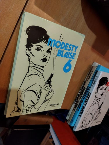 Modesty Blaise 6 av Alvglans. 1:a upplagan. Very Fine plus