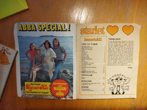 Starlet 1977 nr 31 Starlet tjejen Carina, Ole Dole Doff. Good plus