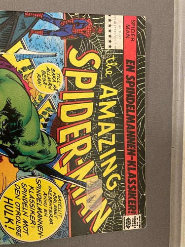 The Amazing Spider-Man 120 Marvel 1973 Svensk återutgåva från 1990