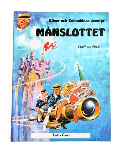OLIVER OCH COLOMBINAS ÄVENTYR 1978 nr 2 Samlarex VF+ CARLSEN ALBUM FANTASY SAGA