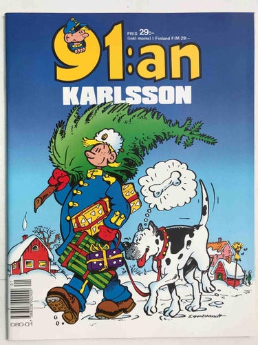 91:an Karlsson Julalbum 1990: Oläst!