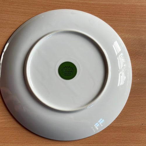 Reutter Barbara Furstenhofer WINTER I Porcelain Plate 7.75” Made In GermanyReutt