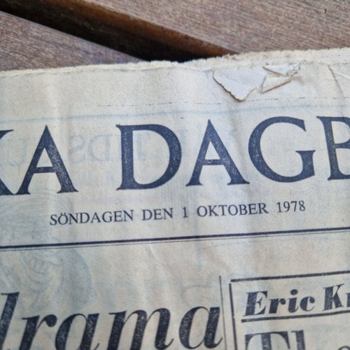 Svenska Dagbladet 1 oktober 1978