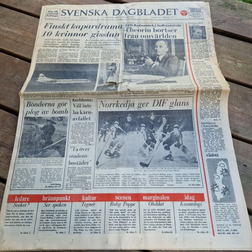 Svenska Dagbladet 1 oktober 1978