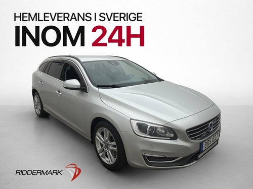Volvo V60 D4 181hk Momentum D-värm Drag P-sensor Halvskinn