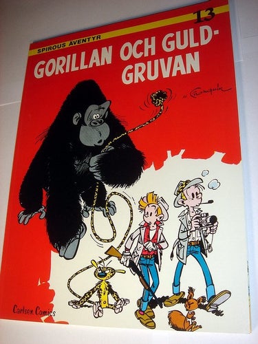 SPIROUS ÄVENTYR SPIROU ALBUM Nr 13 !!! NY OLÄST