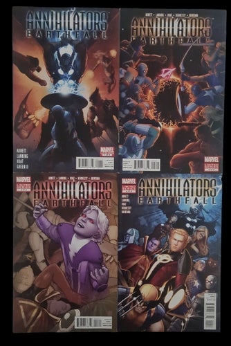 Annihilators Earthfall (2011 Marvel) #1-4 Complete Series