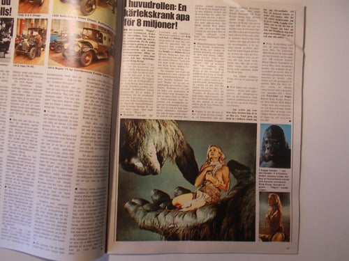 SE Nr 1 1977 Spökraketer UFO, King Kong film, Israel "mer än bara sol" ad...