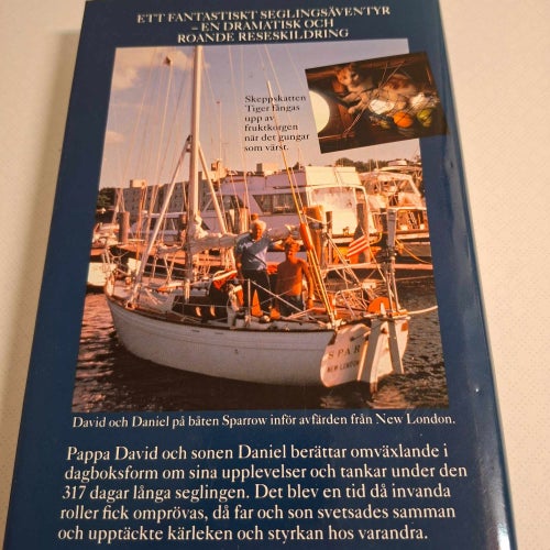Två män och en båt (inb) far & son, långfärdssegling, äventyr strapatser