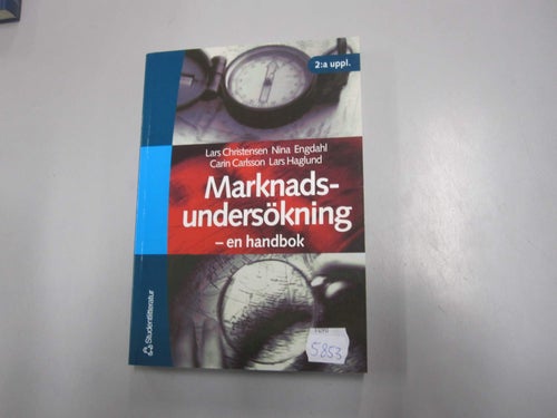 Marknadsundersökning - L. Christensen / N. Engdahl / C. Carlsson / L.Haglund
