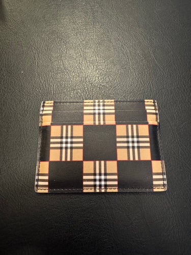 Burberry korthållare i svart och beige