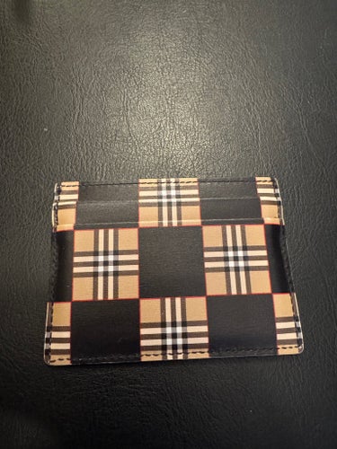Burberry korthållare i svart och beige