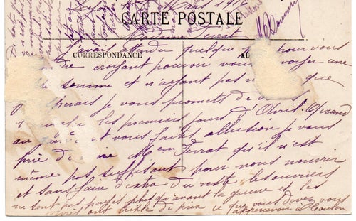 Brevkort - MARINE DE GUERRE - TOULON - Torpedbåtar i liten formation - N°7661