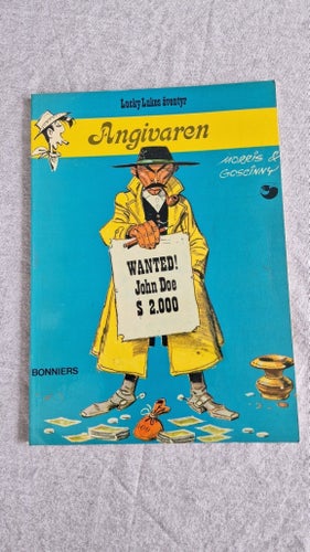 Lucky Lukes äventyr Angivaren - Nr. 17 . Första utgåva / tidig utgåva.