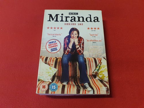 MIRANDA SERIES 1 & 2 BOX till DVD