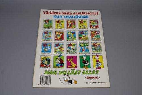 Seriealbum / Serietidning - Kalle Ankas Bästisar Nr 5 - 1990
