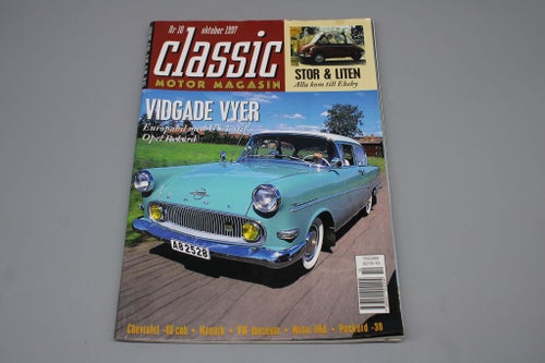 Classic Motor Magasin Nr Oktober 10 1997