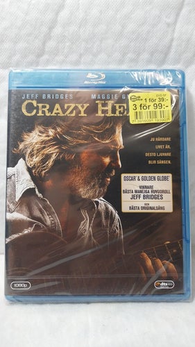 Crazy Heart Blu-Ray Oöppnad & Inplastad