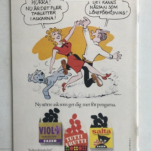 91:an - 1983: 7 FN-VF med klisterark