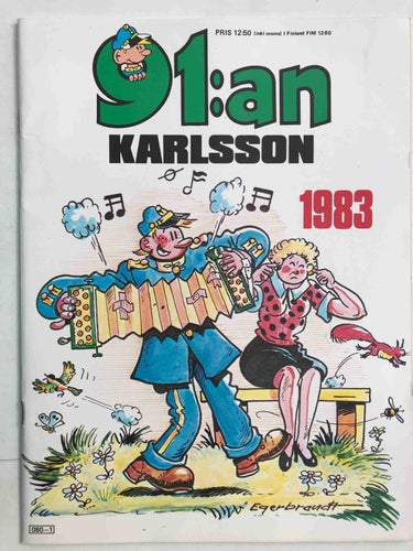 91:an Karlsson Julalbum 1983: FN-VF