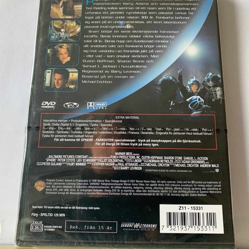 Sphere, INPLASTAD, Dvd