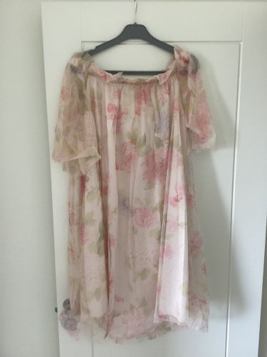 Blommig Klänning STL XL NY
