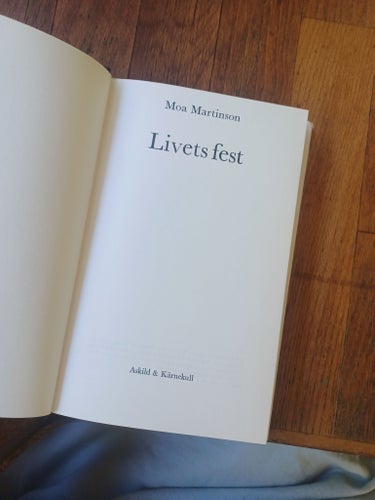 Livets Fest av Moa Martinson, 1973