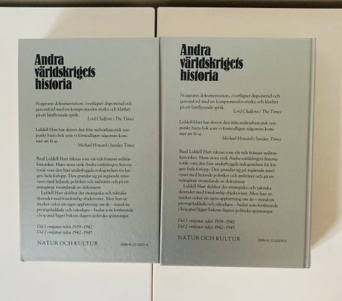 Andra världskrigets historia av Liddell Hart, 1985