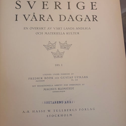 Sverige i våra dagar
