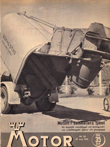 Motor 1943-20 Bohus Granit.H-D Redivivus.Saab.Lådbil Race