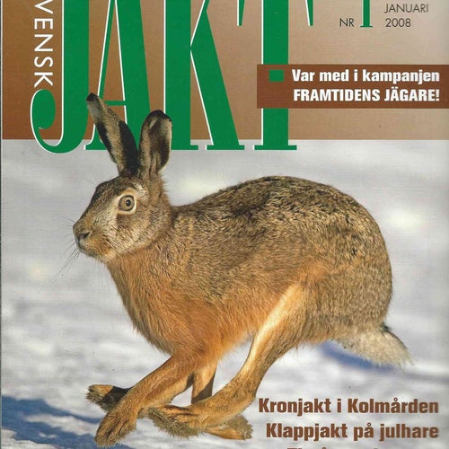 SVENSKT JAKT - NR 1 2008 - TEMA : FRAMTIDENS JÄGARE