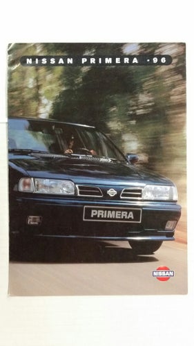 Nissan Primera 1996 - faktabroschyr