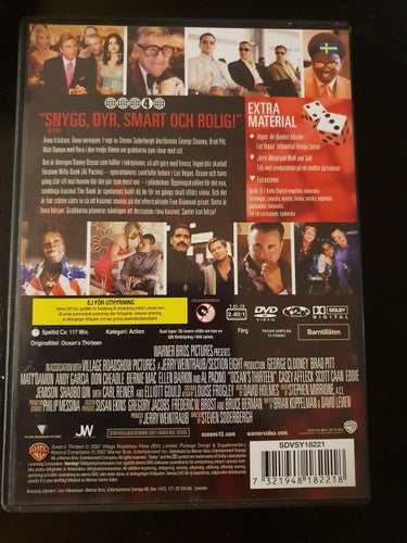 Oceans thirteen DVD