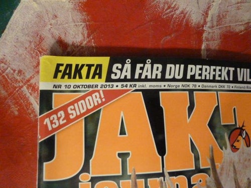 JAKT JOURNAL, NR 10 - 2013, TIDNING