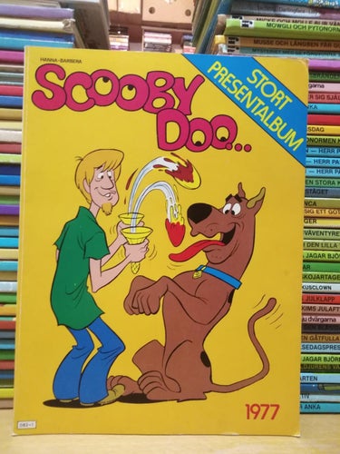 Scooby Doo stort presentalbum 1977. Very Fine plus