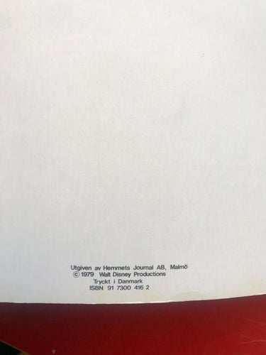 Walt Disney's klassiker PONGO OCH VALPTJUVARNA Walt Disney 1979